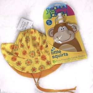 Stephen Joseph Sun Hat & Drink Pouch